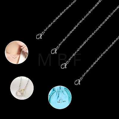 304 Stainless Steel Necklace MAK-K004-07P-1