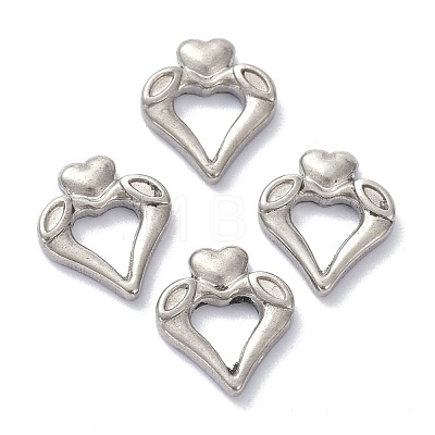 304 Stainless Steel Charms STAS-K216-04P-1