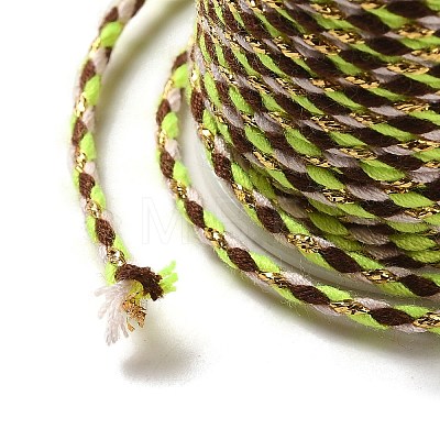 4-Ply Polycotton Cord with Metallic Thread OCOR-Z003-D108-1