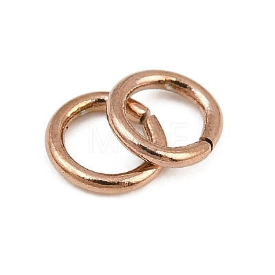 304 Stainless Steel Open Jump Rings SA-CBAF81C-01D-RG-1