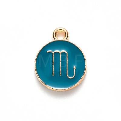 Alloy Enamel Pendants LS-ENAM-S124-01A-05L-1
