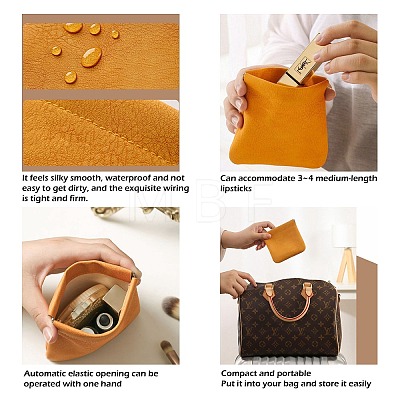 PU Leather Multipurpose Shrapnel Makeup Bags ABAG-L017-A04-1