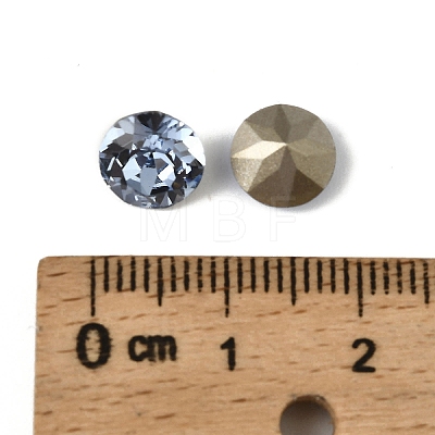 Glass Rhinestone Cabochons GLAA-A018-8mm-211-1