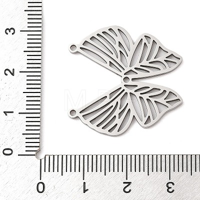 201 Stainless Steel Pendants STAS-Q341-19P-1