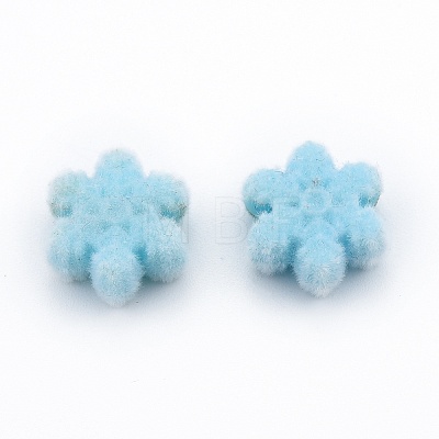 Christmas Opaque Resin Beads X-RESI-G047-13-1