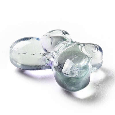 Transparent Glass Beads GLAA-F116-01C-1