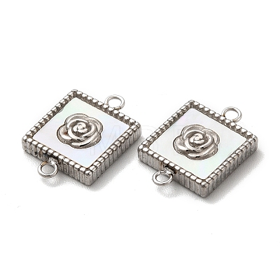 304 Stainless Steel Connector Charms STAS-A079-05P-1