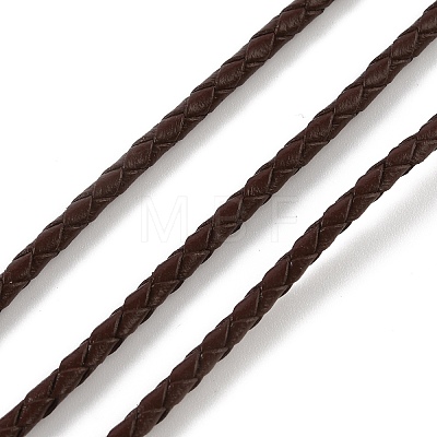 Round Braided Cowhide Cords WL-L009-01B-1