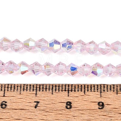Transparent Glass Beads Strands LS-EGLA-N021-4mm-06-1