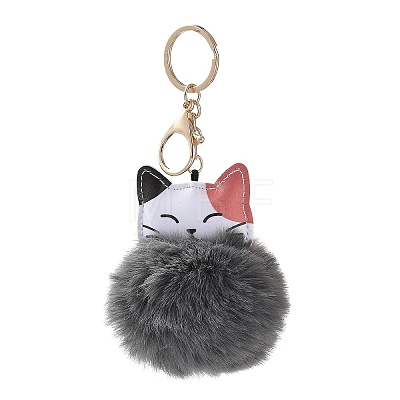Cute Cat Keychain Plush Pendant for Bags and Wallets ST2511733-1
