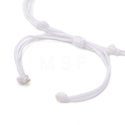 Adjustable Nylon Thread Braided Bead Bracelets BJEW-JB11560-02-1