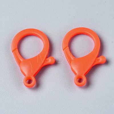 Plastic Lobster Claw Clasps KY-ZX002-01-B-1