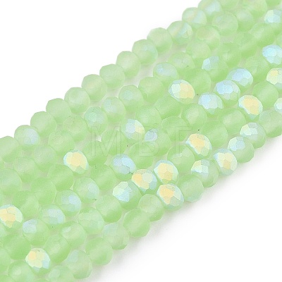 Transparent Glass Beads Strands LS-EGLA-A044-T2mm-MB09-1