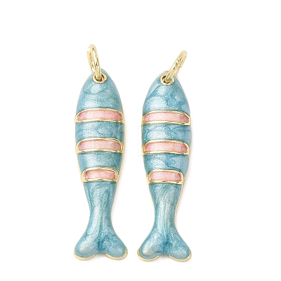 Brass Pendants KK-D019-29B-01G-1