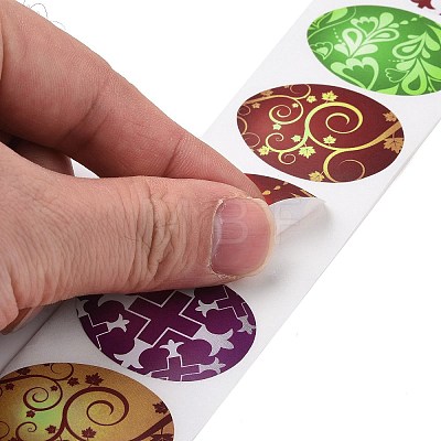 9 Patterns Easter Theme Self Adhesive Paper Sticker Rolls X-DIY-C060-02C-1
