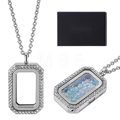 1Pc 304 Stainless Steel Necklace NJEW-NB0001-42-1