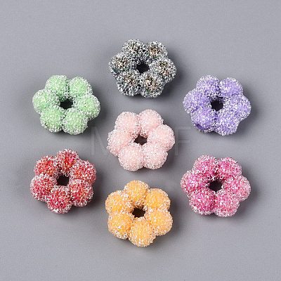 Opaque Acrylic Beads OACR-Q201-03-1
