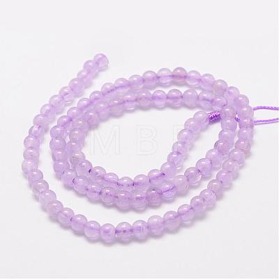 Natural Amethyst Beads Strands G-F306-11-10mm-1
