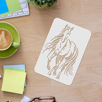 Large Plastic Reusable Drawing Painting Stencils Templates DIY-WH0202-094-1