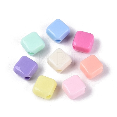 Opaque Plastic Beads KY-N025-19-1