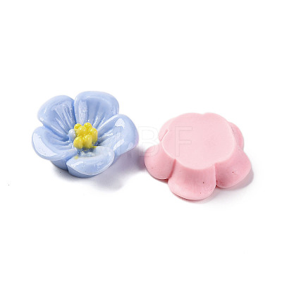 Opaque Resin Cabochons RESI-R455-01B-1