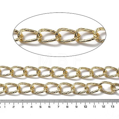 Oxidation Aluminum Textured Curb Chains CHA-H001-03KCG-1