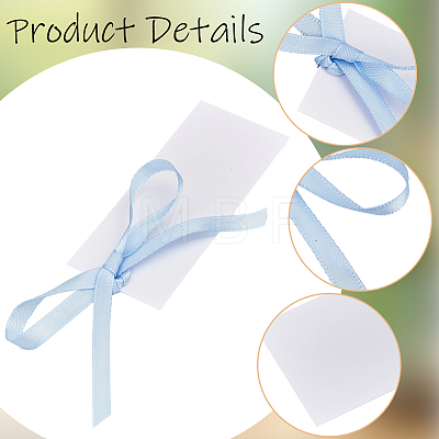 50Pcs Blank Rectangle White Paper Gift Tags CDIS-CN0001-03C-1