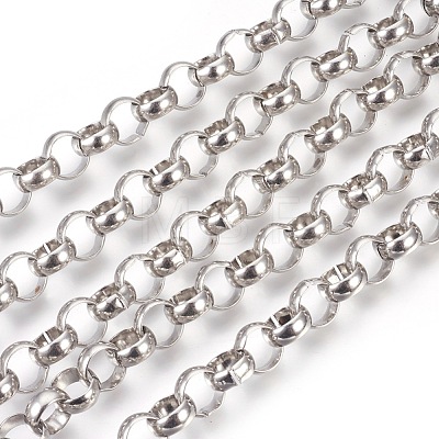 304 Stainless Steel Rolo Chains CHS-L017-18D-1