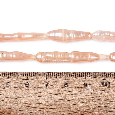 Natural Baroque Stick Pearl Keshi Pearl Beads Strands PEAR-N021-19-01B-1