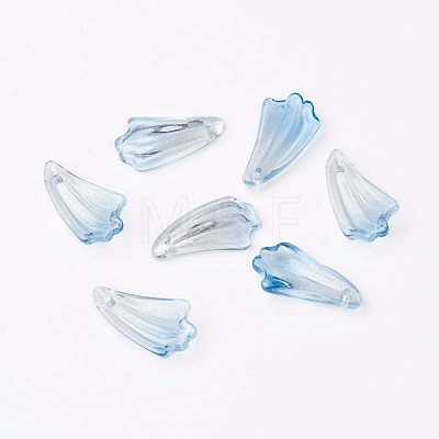 Transparent Glass Pendants X-GLAA-L027-H03-1