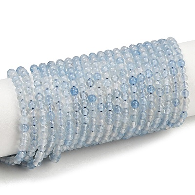 Natural Aquamarine Beads Strands G-A097-B13-03-01-1