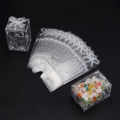 Transparent PVC Candy Treat Gift Box CON-WH0085-58A-1