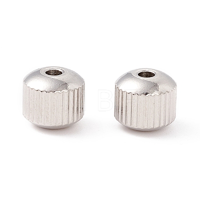201 Stainless Steel Beads STAS-A057-03D-P-1