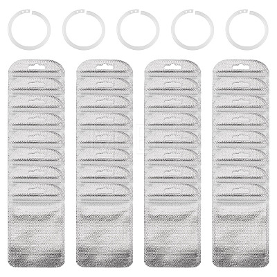 50Pcs Rectangle Plastic Resealable Packaging Bags OPP-TA0001-30A-1