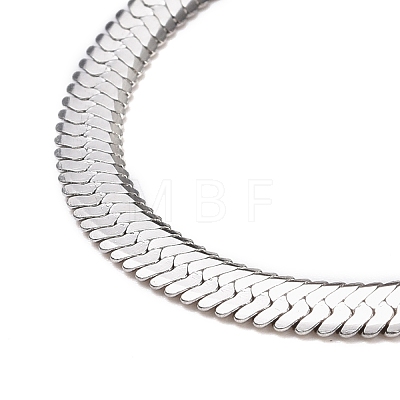 304 Stainless Steel Snake Chains Necklaces NJEW-O058-32P-1