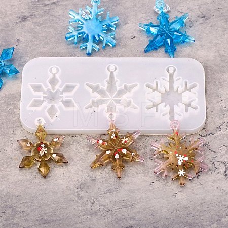 DIY Pendant Silicone Molds DIY-P028-08-1