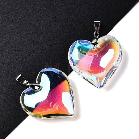 Glass Pendants GLAA-N001-23A-1