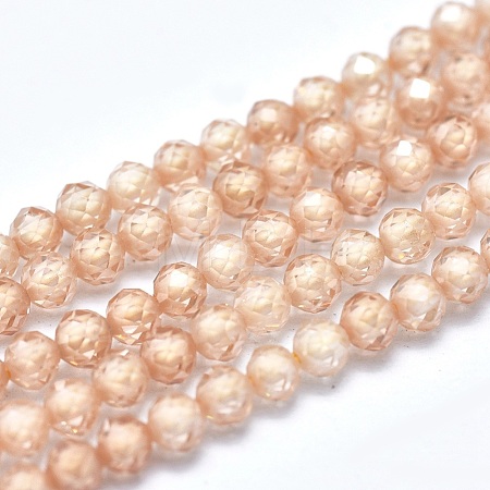 Cubic Zirconia Bead Strands X-G-I224-A03-1