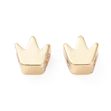 Brass Beads X-KK-K241-07G-1