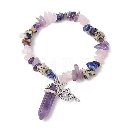 Natural Amethyst BJEW-JB11065-01-1