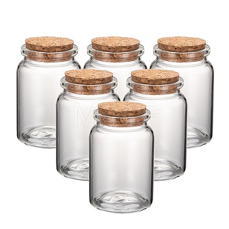 Glass Jar Glass Bottles Bead Containers LS-AJEW-S074-03B-1
