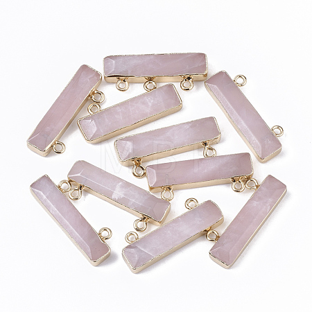 Natural Rose Quartz Charms G-S359-012F-1