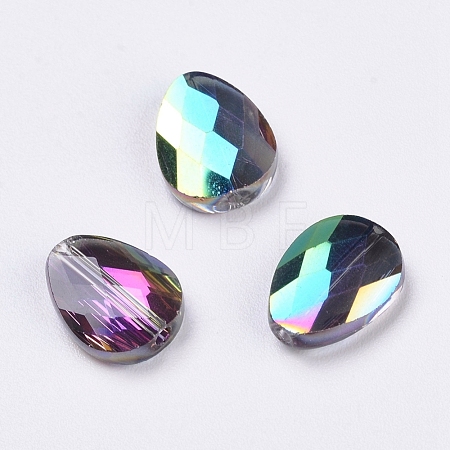 Imitation Austrian Crystal Beads SWAR-F059-12x10mm-31-1