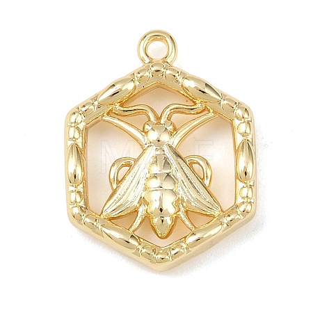 Brass Pendants KK-G545-15G-1