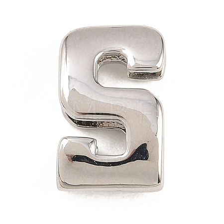 Number 5 Brass Beads KK-B167-B167-26P-05-1