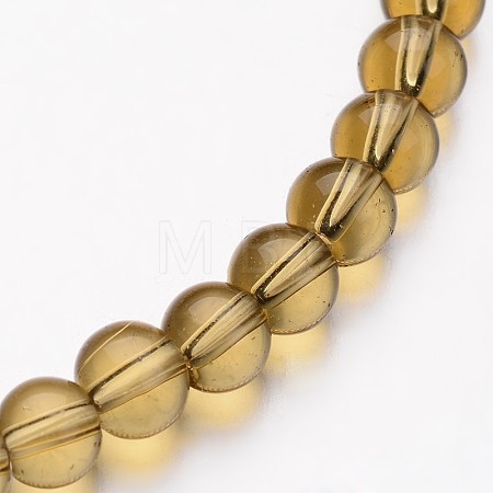 Glass Round Bead Strands GLAA-I028-6mm-15-1