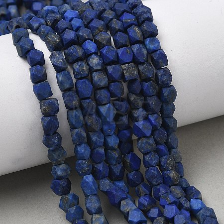 Natural Afghan Lapis Lazuli Beads Strands G-K365-H01-01-1