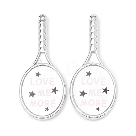 Opaque Printed Acrylic Big Pendants AC-CBA89B1-01A-1
