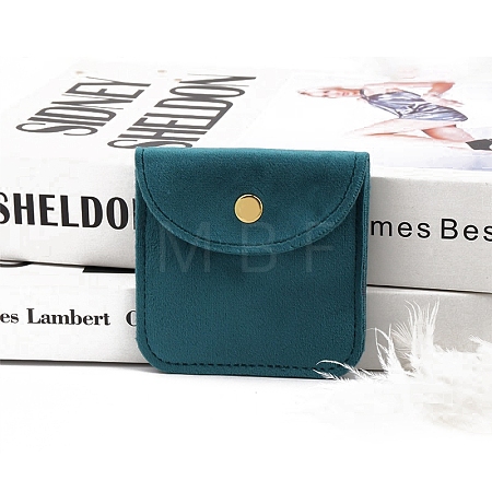 Square Velvet Jewelry Storage Bags PW-WG38189-04-1