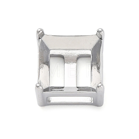 304 Stainless Steel Rhinestone Claw Settings STAS-U042-05C-P-1